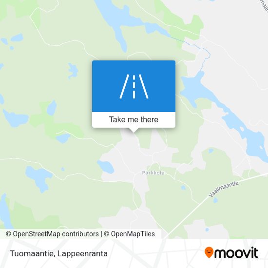 Tuomaantie map