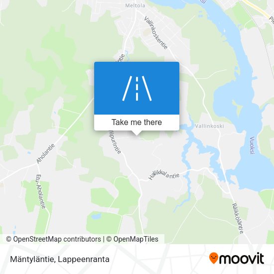 Mäntyläntie map