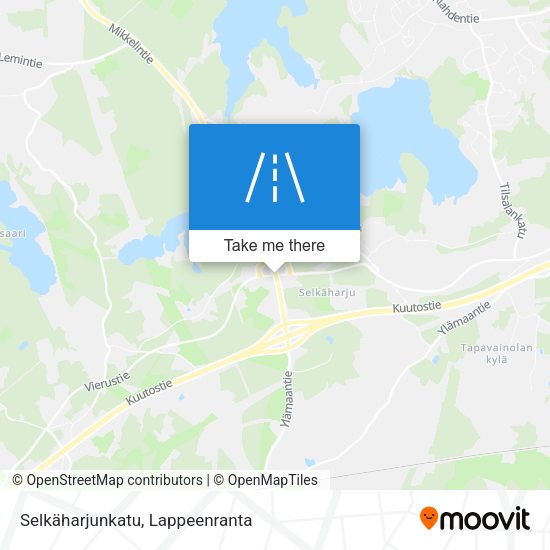 Selkäharjunkatu map