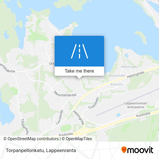 Torpanpellonkatu map
