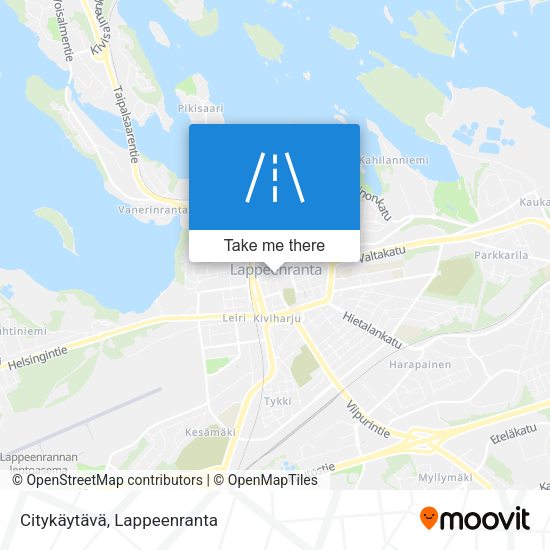 Citykäytävä map
