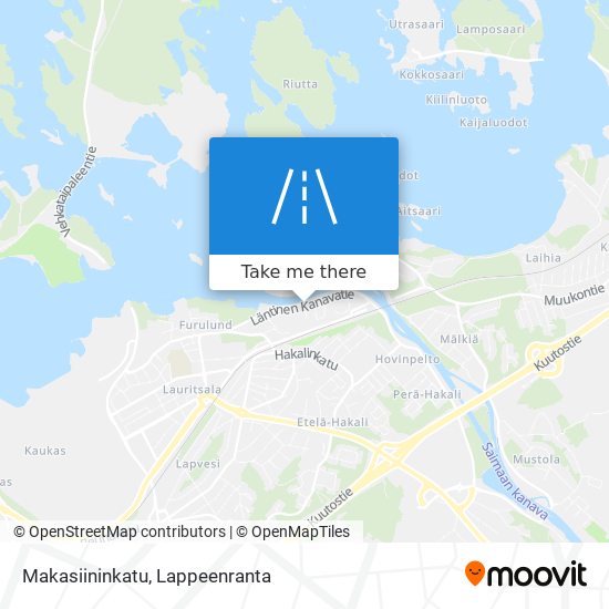 Makasiininkatu map