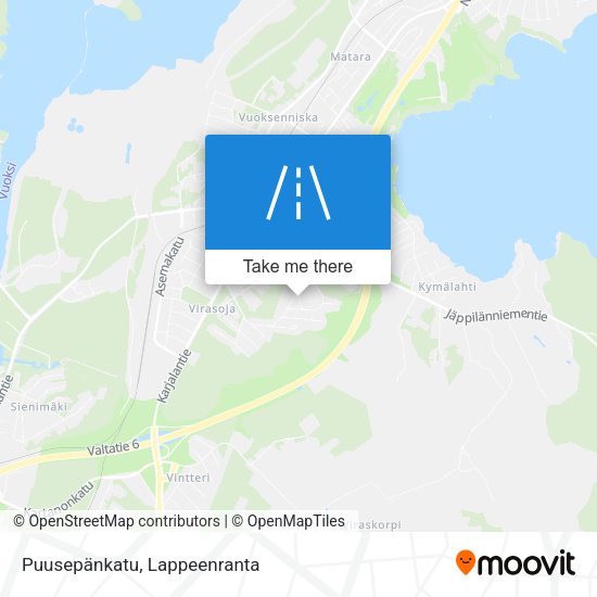 Puusepänkatu map