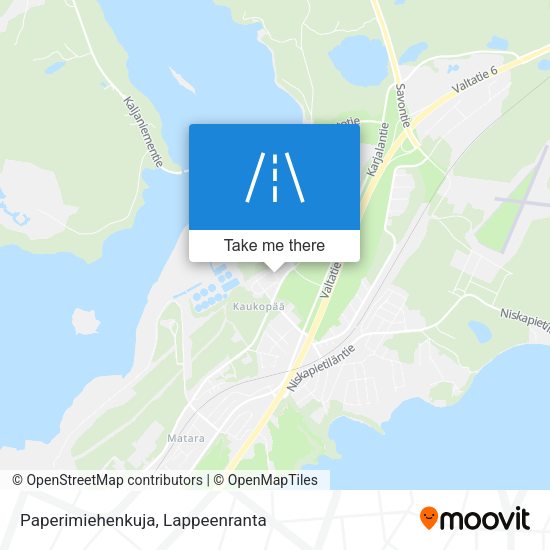 Paperimiehenkuja map