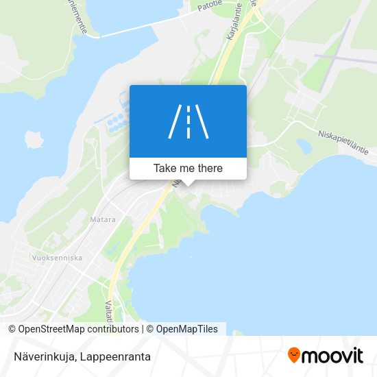 Näverinkuja map