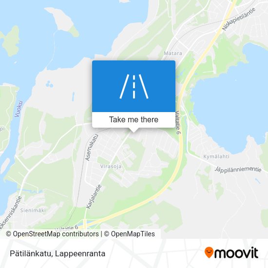 Pätilänkatu map