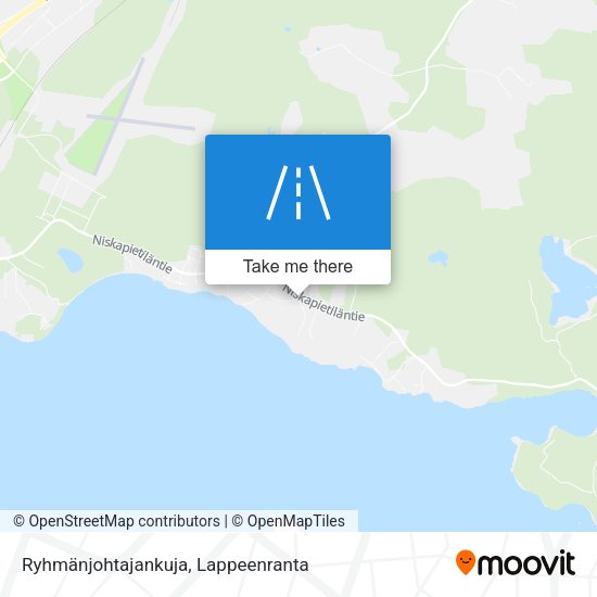 Ryhmänjohtajankuja map