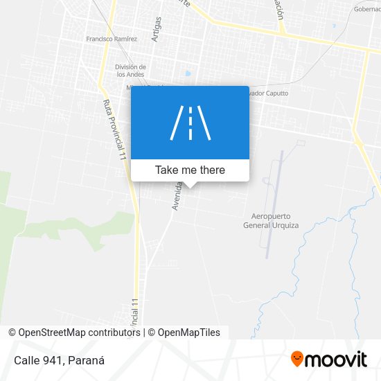 Mapa de Calle 941