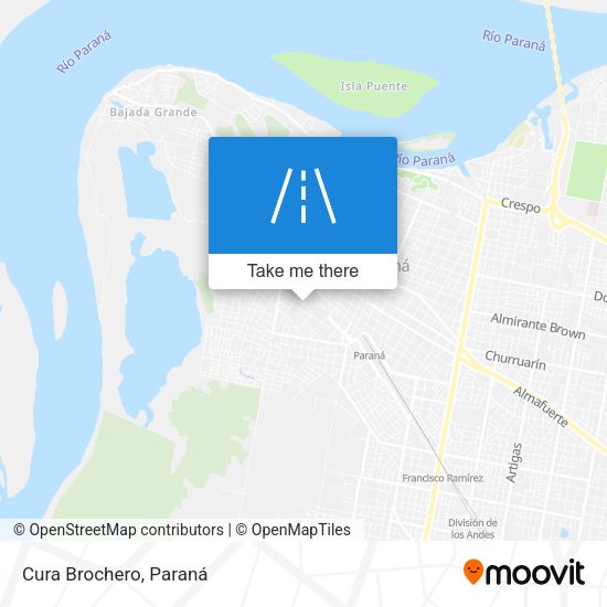 Mapa de Cura Brochero