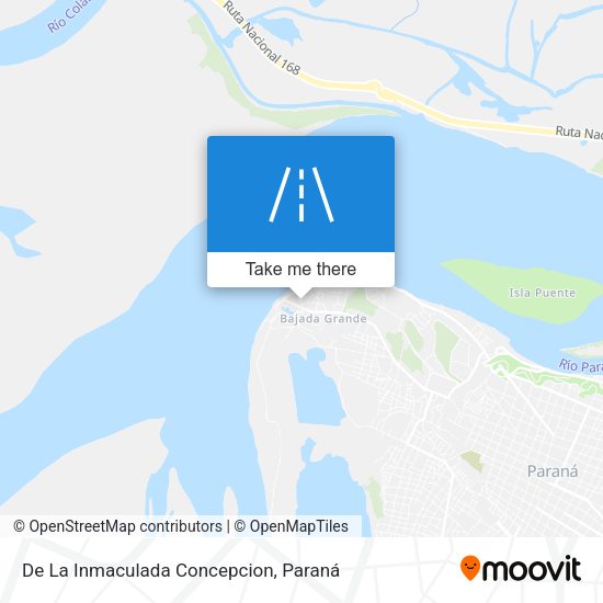 De La Inmaculada Concepcion map