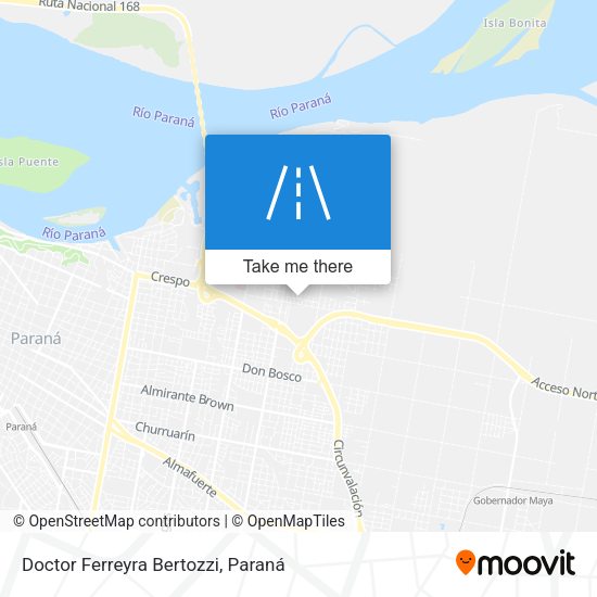 Mapa de Doctor Ferreyra Bertozzi