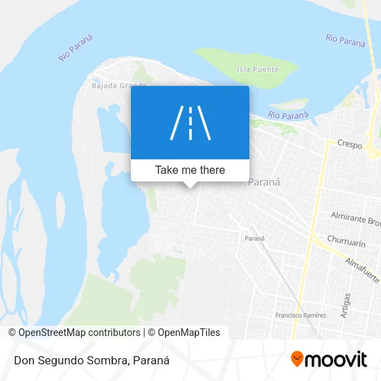 Don Segundo Sombra map