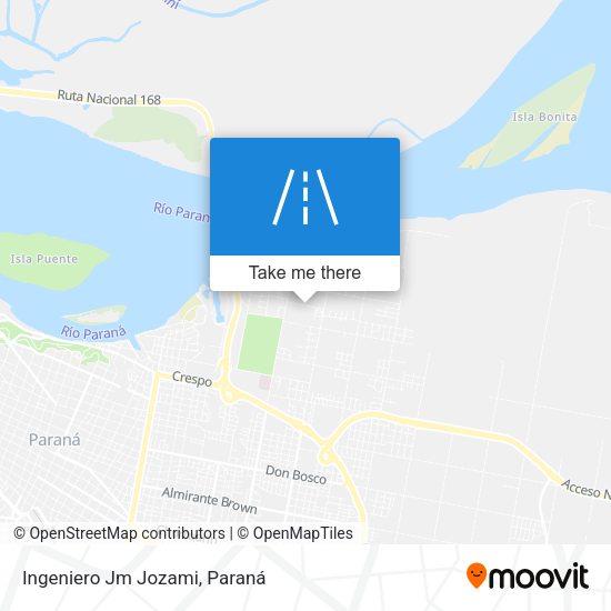 Ingeniero Jm Jozami map