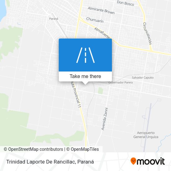 Trinidad Laporte De Rancillac map