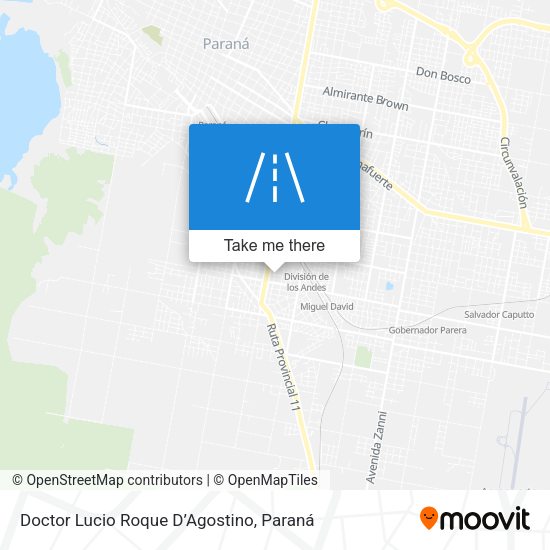 Doctor Lucio Roque D’Agostino map