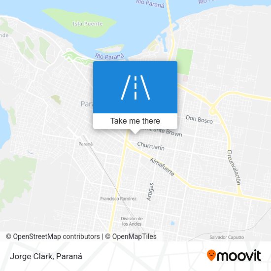 Mapa de Jorge Clark