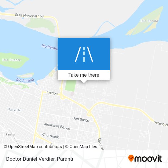 Mapa de Doctor Daniel Verdier
