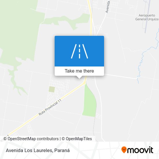 Mapa de Avenida Los Laureles