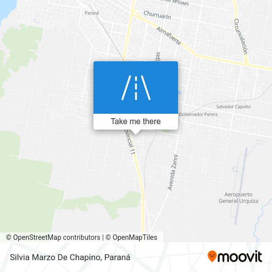 Mapa de Silvia Marzo De Chapino