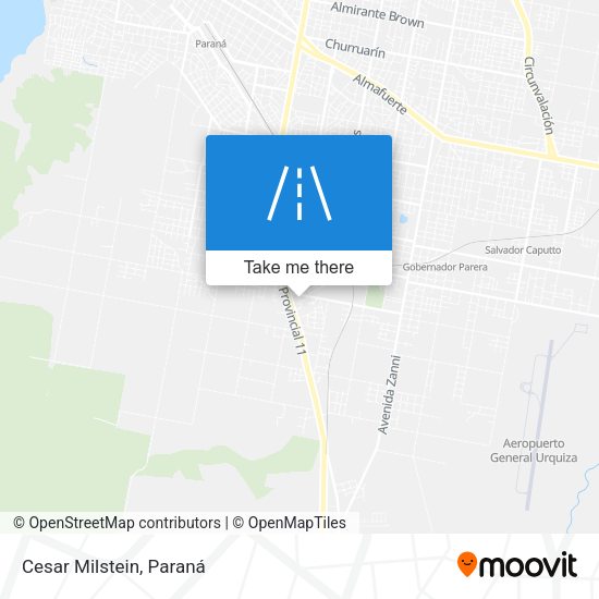Mapa de Cesar Milstein