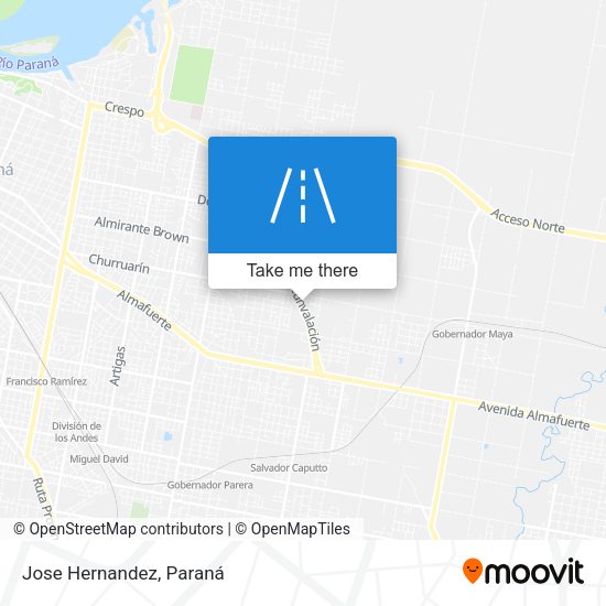 Mapa de Jose Hernandez