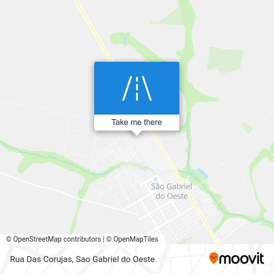 Rua Das Corujas map