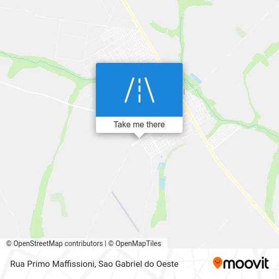 Rua Primo Maffissioni map