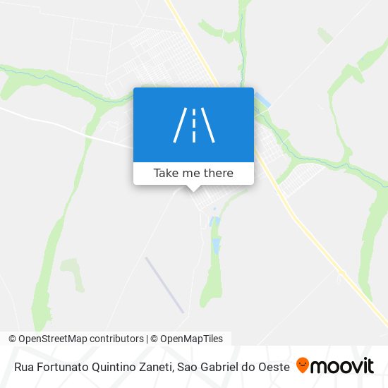 Rua Fortunato Quintino Zaneti map