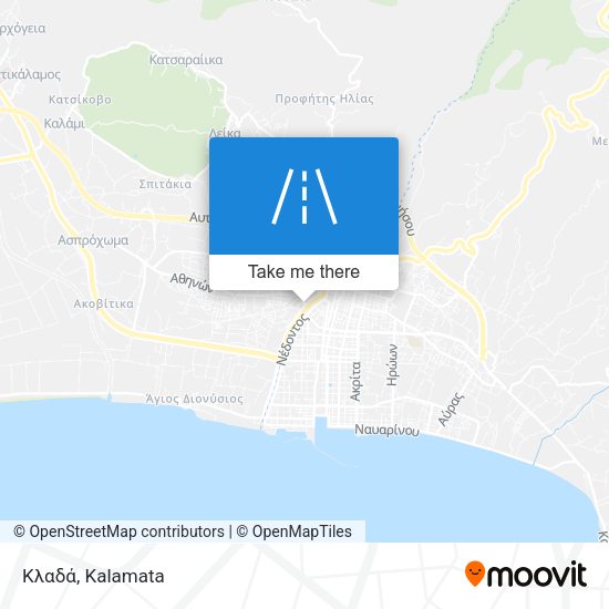 Κλαδά map