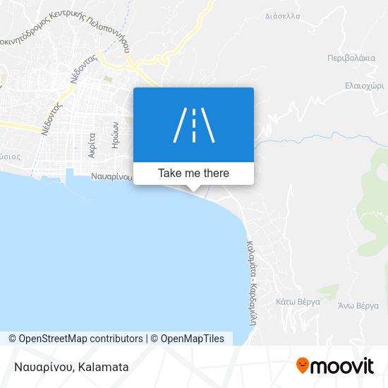 Ναυαρίνου map