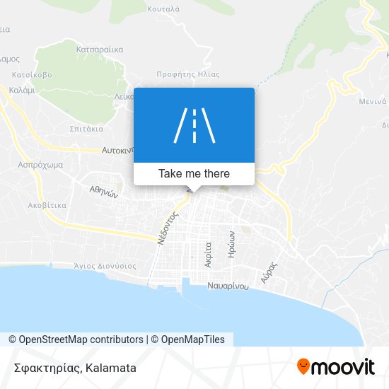 Σφακτηρίας map