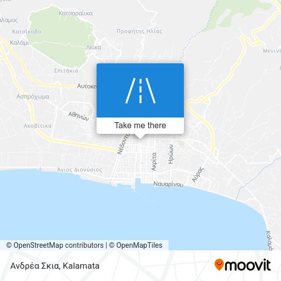 Ανδρέα Σκια map