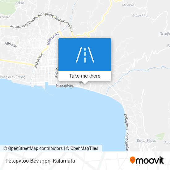 Γεωργίου Βεντήρη map