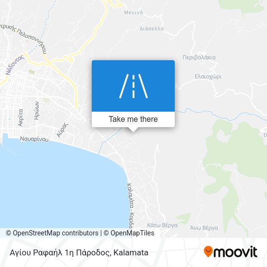 Αγίου Ραφαήλ 1η Πάροδος map