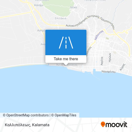 Καλλιπόλεως map