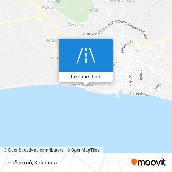 Ραιδεστού map