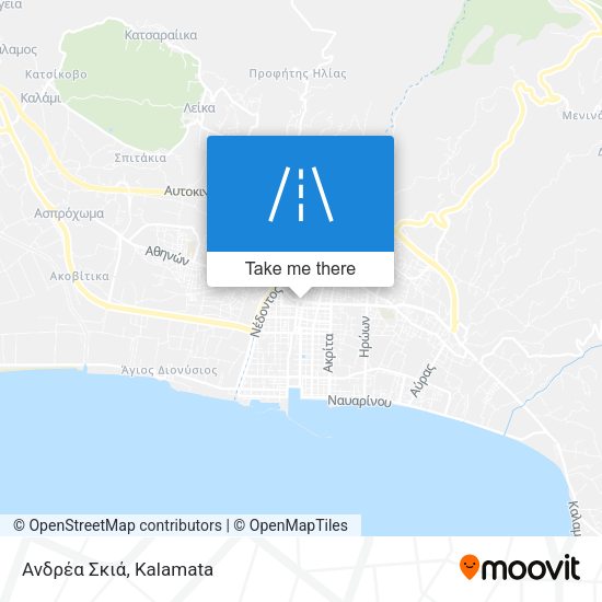 Ανδρέα Σκιά map