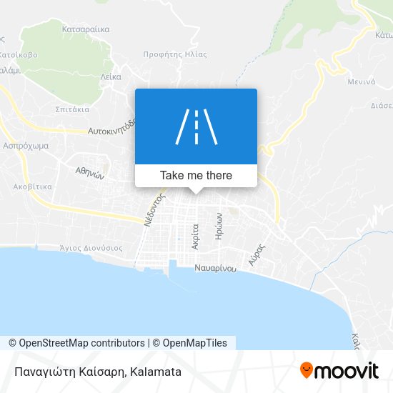 Παναγιώτη Καίσαρη map