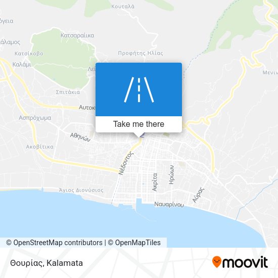 Θουρίας map