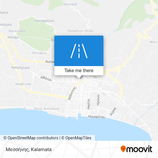 Μεσσήνης map