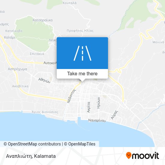 Αναπλιώτη map