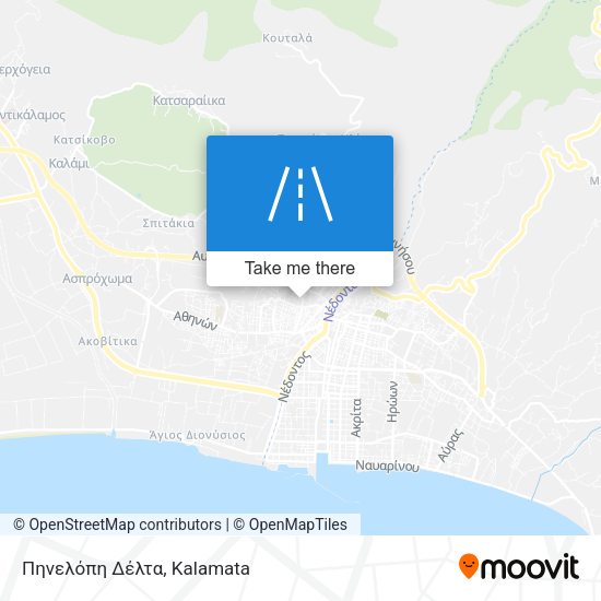 Πηνελόπη Δέλτα map