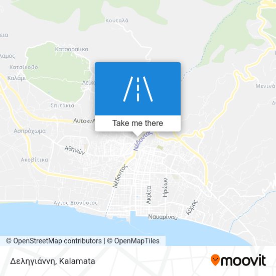 Δεληγιάννη map