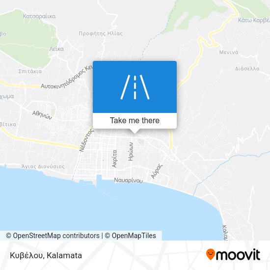 Κυβέλου map