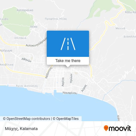Μάχης map