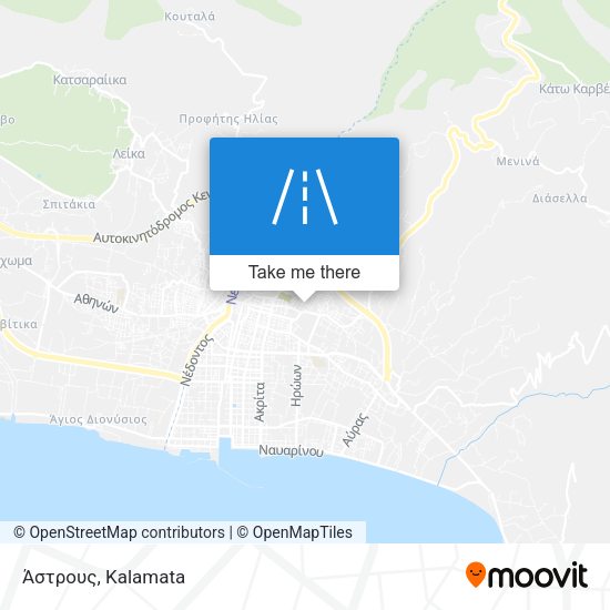 Άστρους map