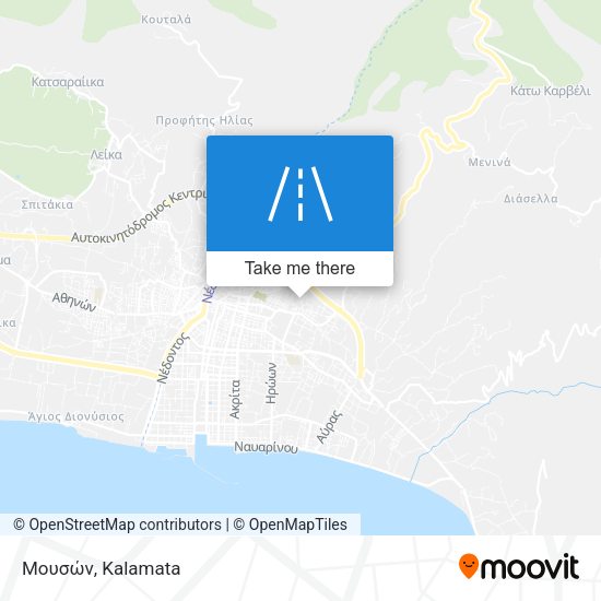 Μουσών map