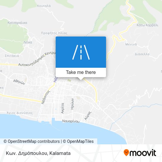 Κων. Δημόπουλου map