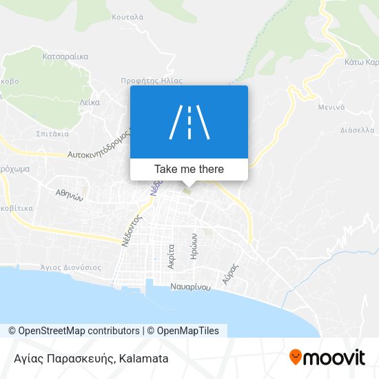 Αγίας Παρασκευής map