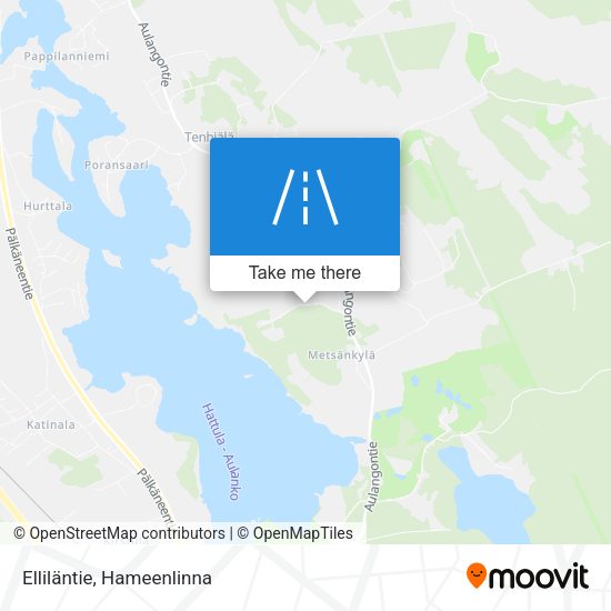 Elliläntie map